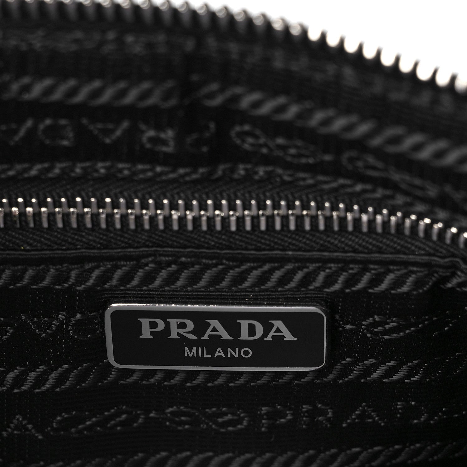 Prada Nylon Tessuto Impuntu Quilted Crossbody Bag Black 6 of 9