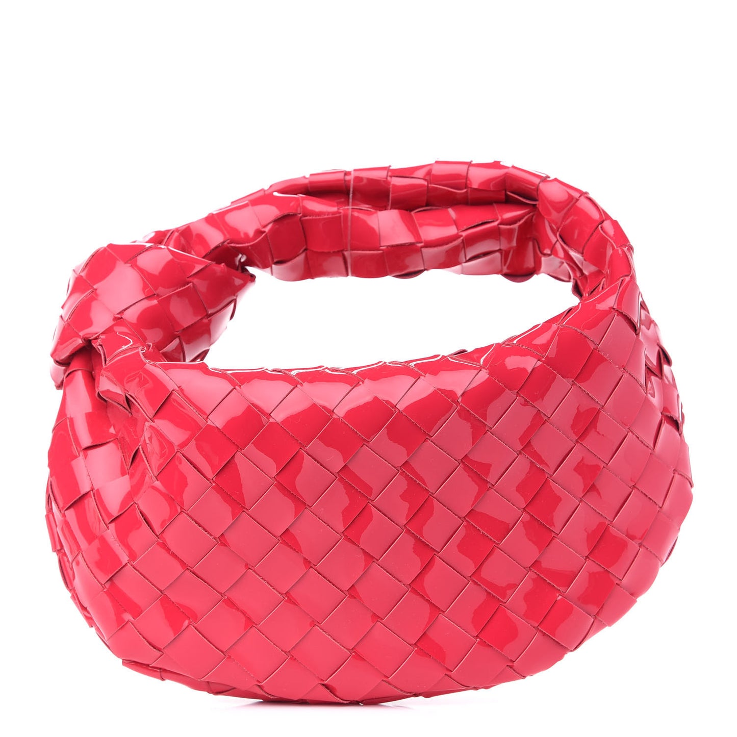 Patent Nappa Intrecciato Mini Jodie Candy Stripe