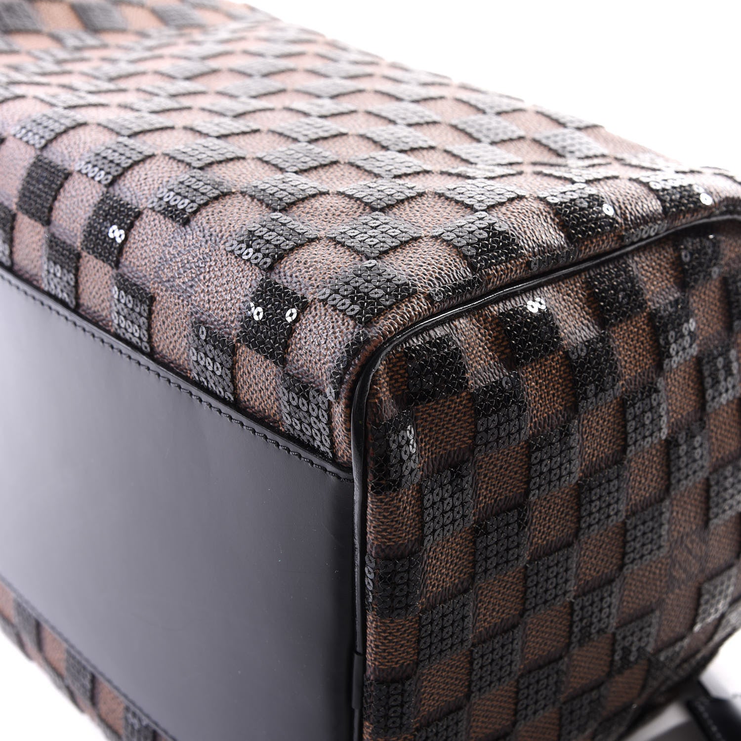 Louis Vuitton Damier Paillettes Speedy 30 Black 6 of 13