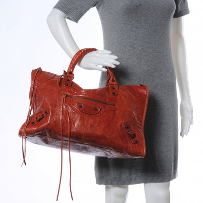 Balenciaga Agneau Work Paprika 2 of 9