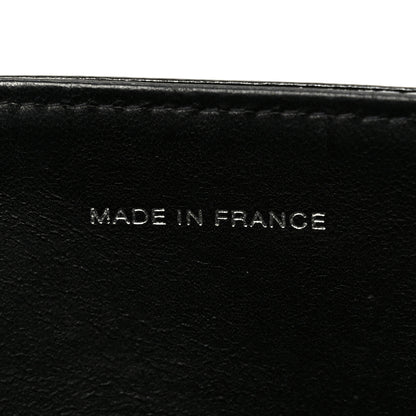 Chanel Glazed Calfskin Single Flap Black 8 of 11