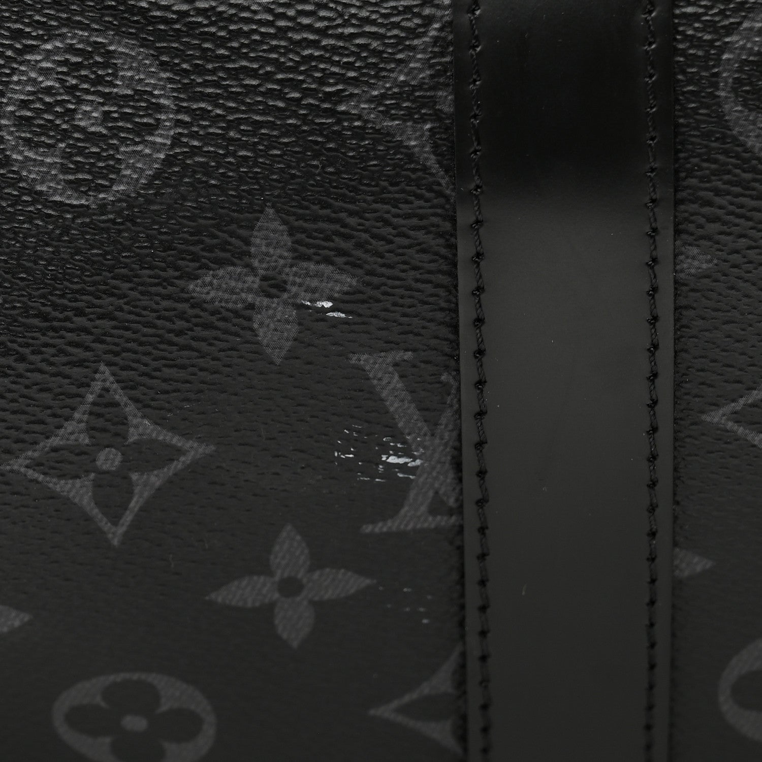 Louis Vuitton Monogram Eclipse Keepall Bandouliere 55 14 of 14
