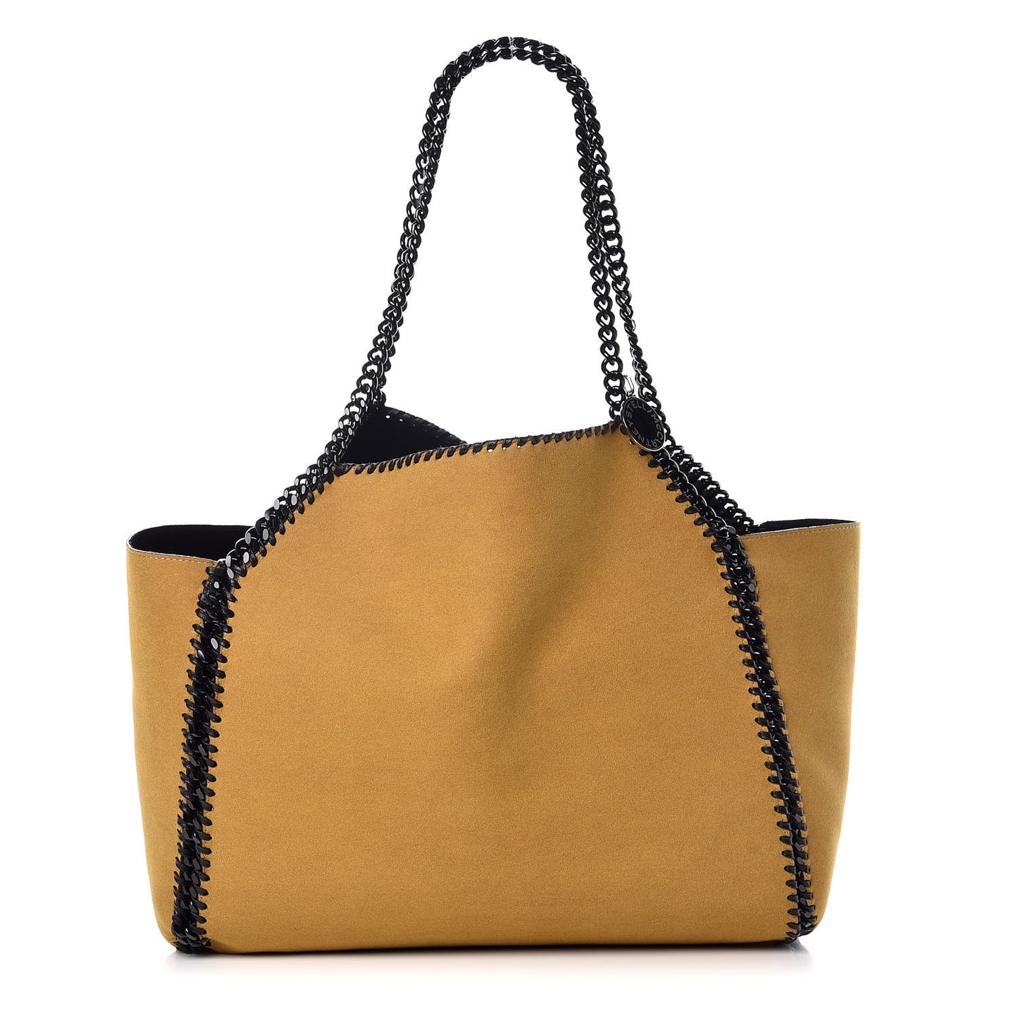 Velvet Falabella Reversible Tote Black