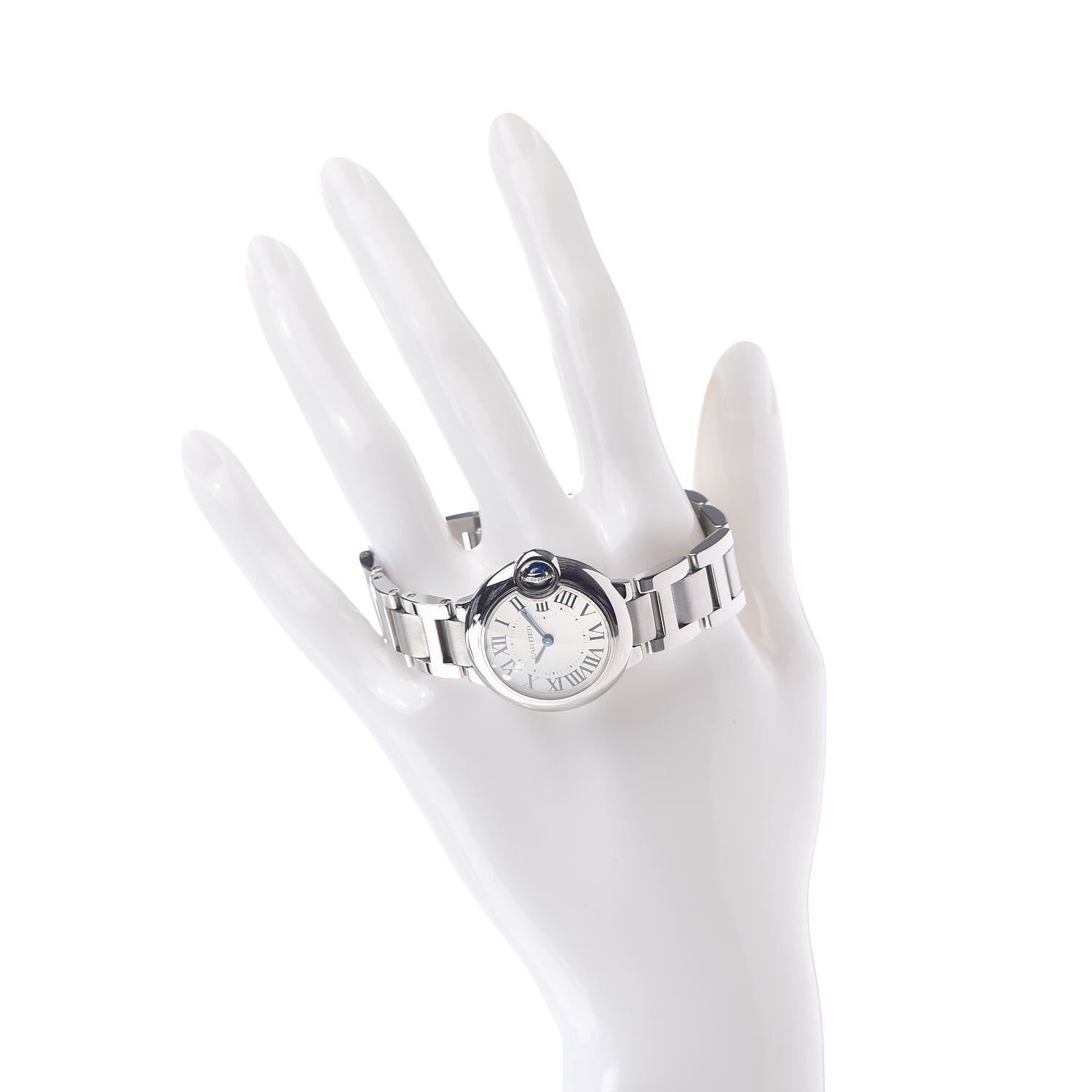 Cartier Stainless Steel 28mm Ballon Bleu De Quartz Watch 2 of 6