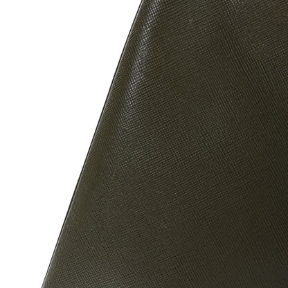 Prada Saffiano Cuir Open Promenade Tote Militare 13 of 13