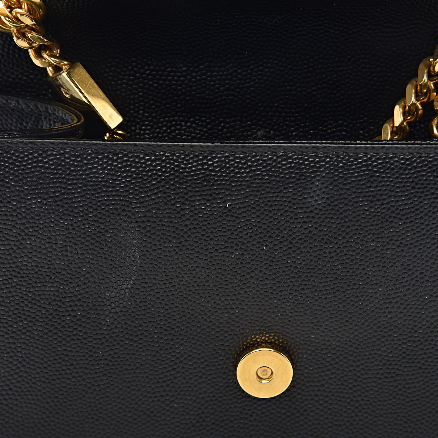 Saint Laurent Grain De Poudre Small Monogram Kate Satchel Black 11 of 15