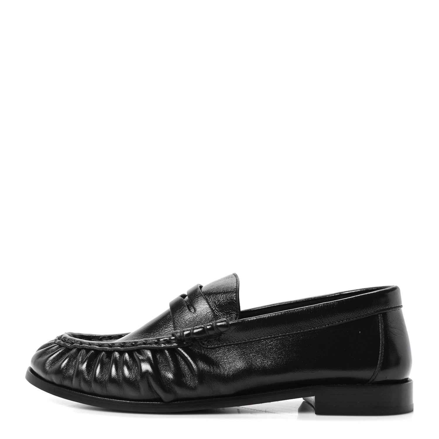 Saint Laurent Nappa Sugar Le Loafer 15 Penny Slippers 39 Black 1 of 9