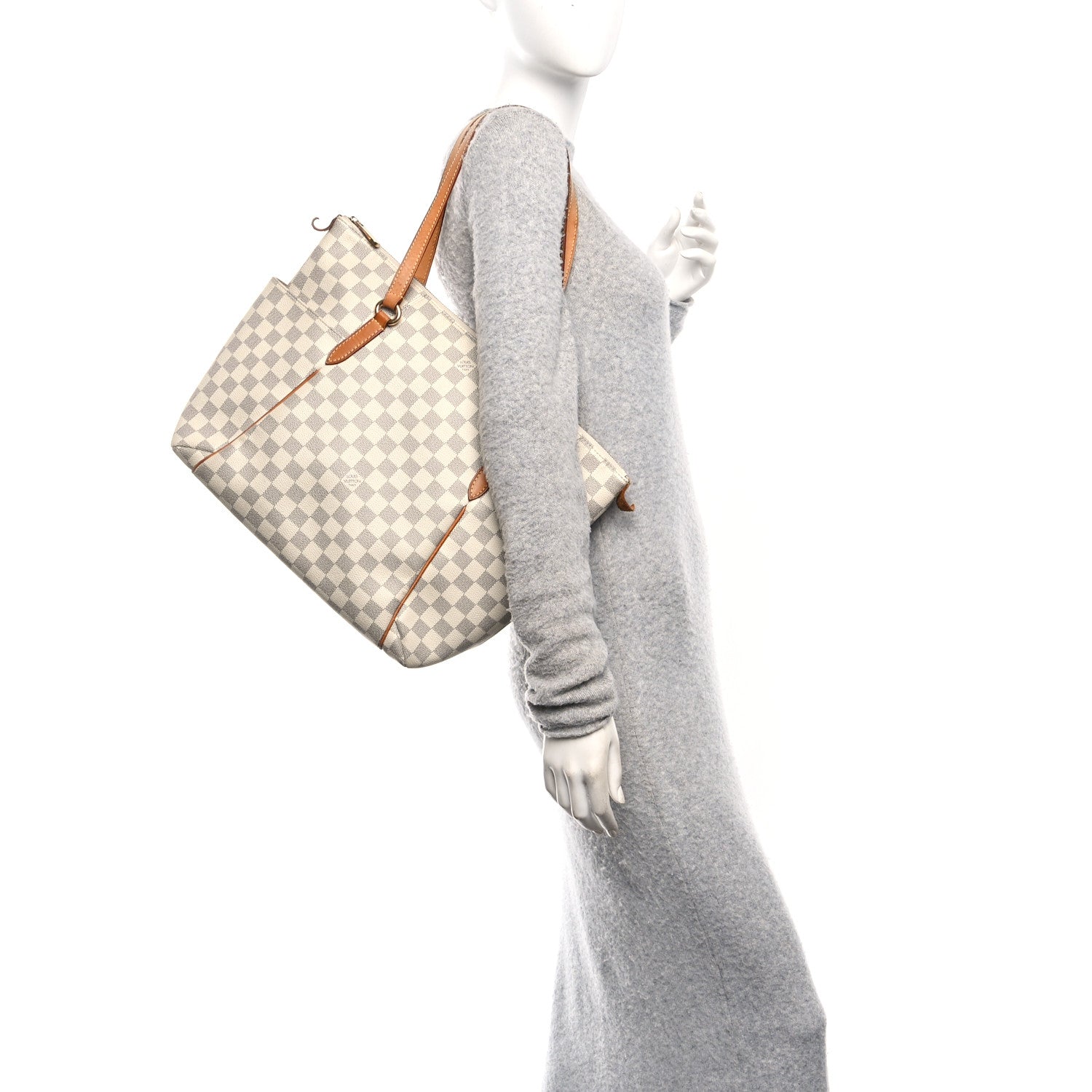 Louis Vuitton Damier Azur Totally MM 2 of 9