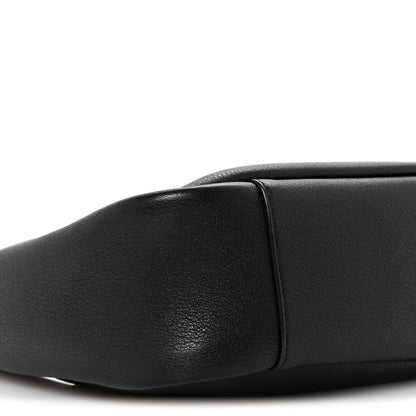 Saint Laurent Smooth Calfskin Small Le 5 A 7 Soft Hobo Black 9 of 10