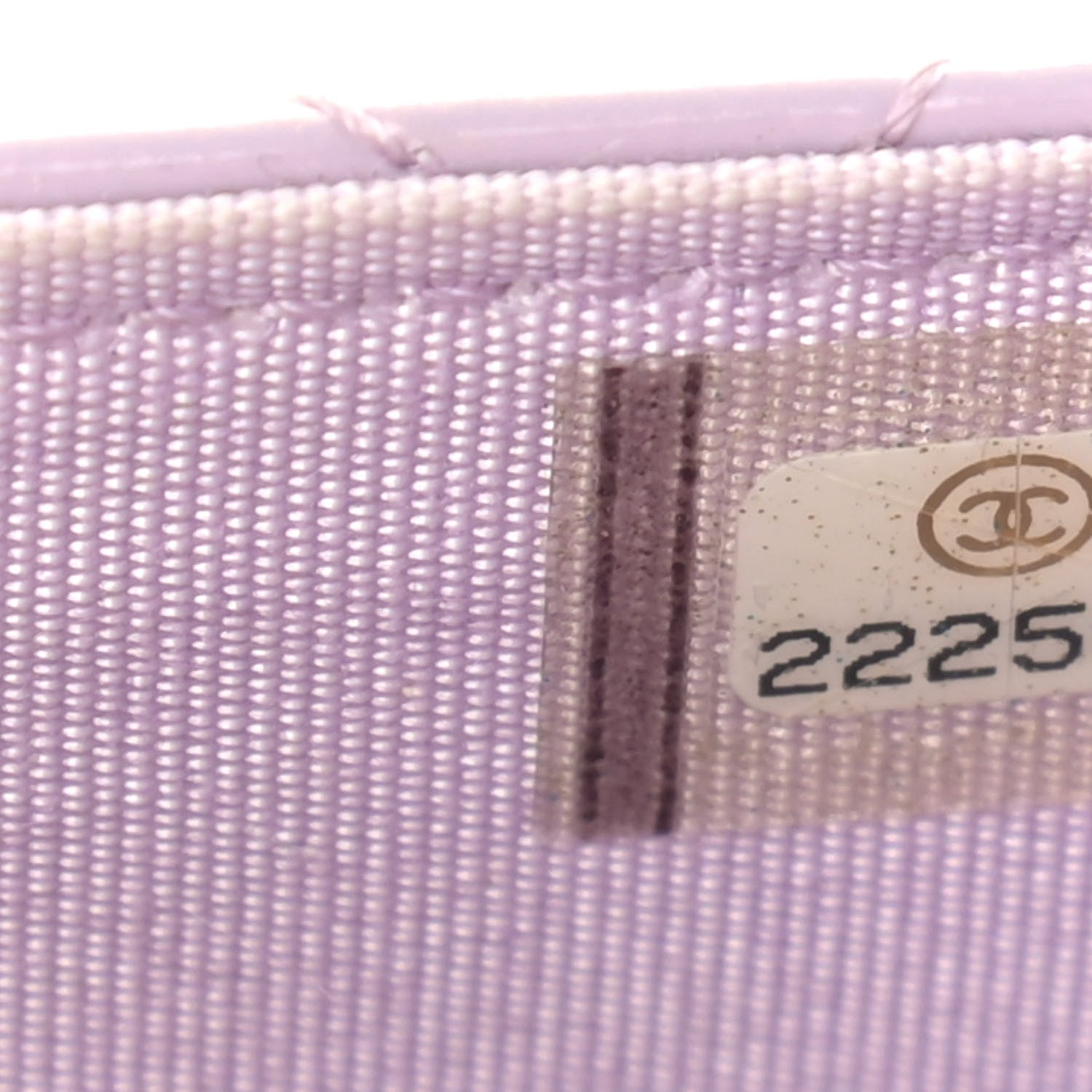 Chanel Patent Calfskin Quilted Boy Wallet On Chain WOC Purple 8 of 17