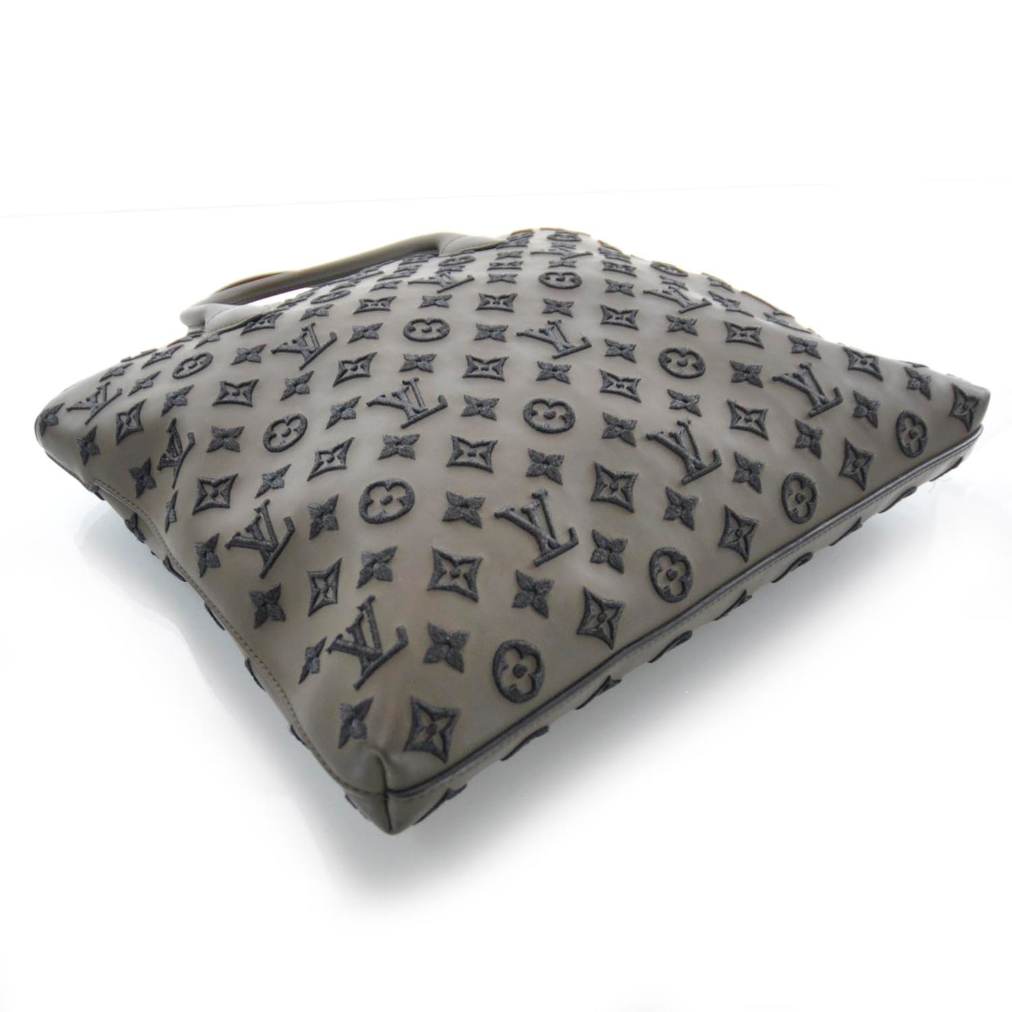 Monogram Addiction Vertical Lockit MM Brown