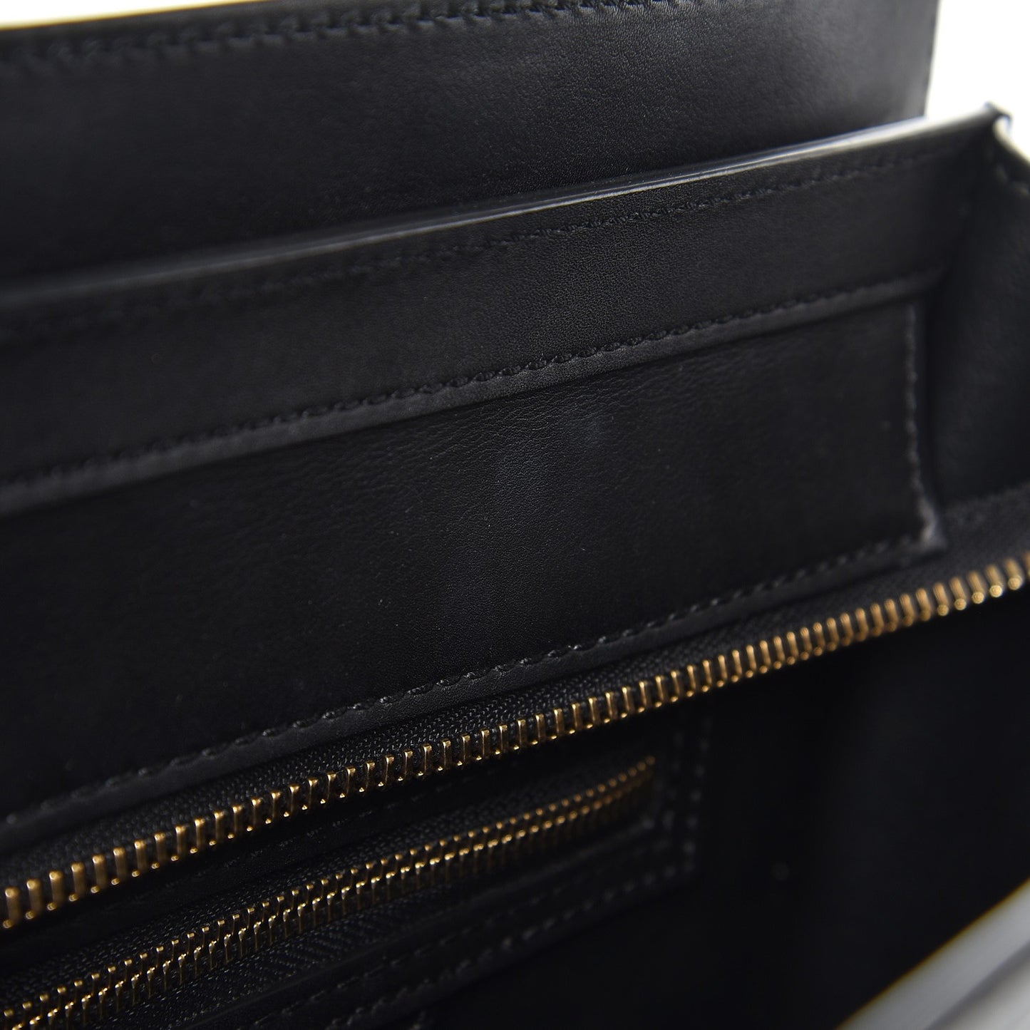 Smooth Calfskin Micro Luggage Black