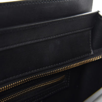 Celine Smooth Calfskin Micro Luggage Black 9 of 9