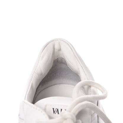 Valentino Garavani Calfskin VLTN Mens Bounce Sneakers 42 White 20 of 21