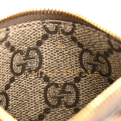 Gucci X BALENCIAGA GG Supreme Monogram Zip Card Case Beige Ebony 6 of 8