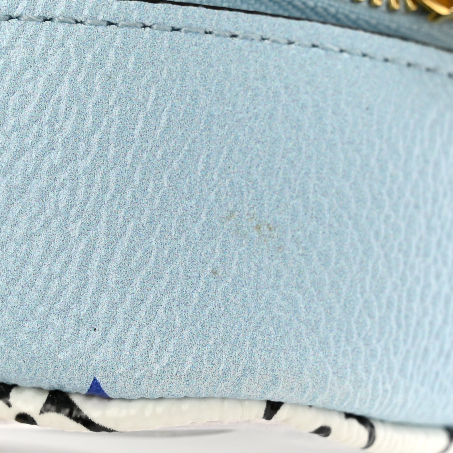Monogram Giant Hamptons Beach Pouch Blue