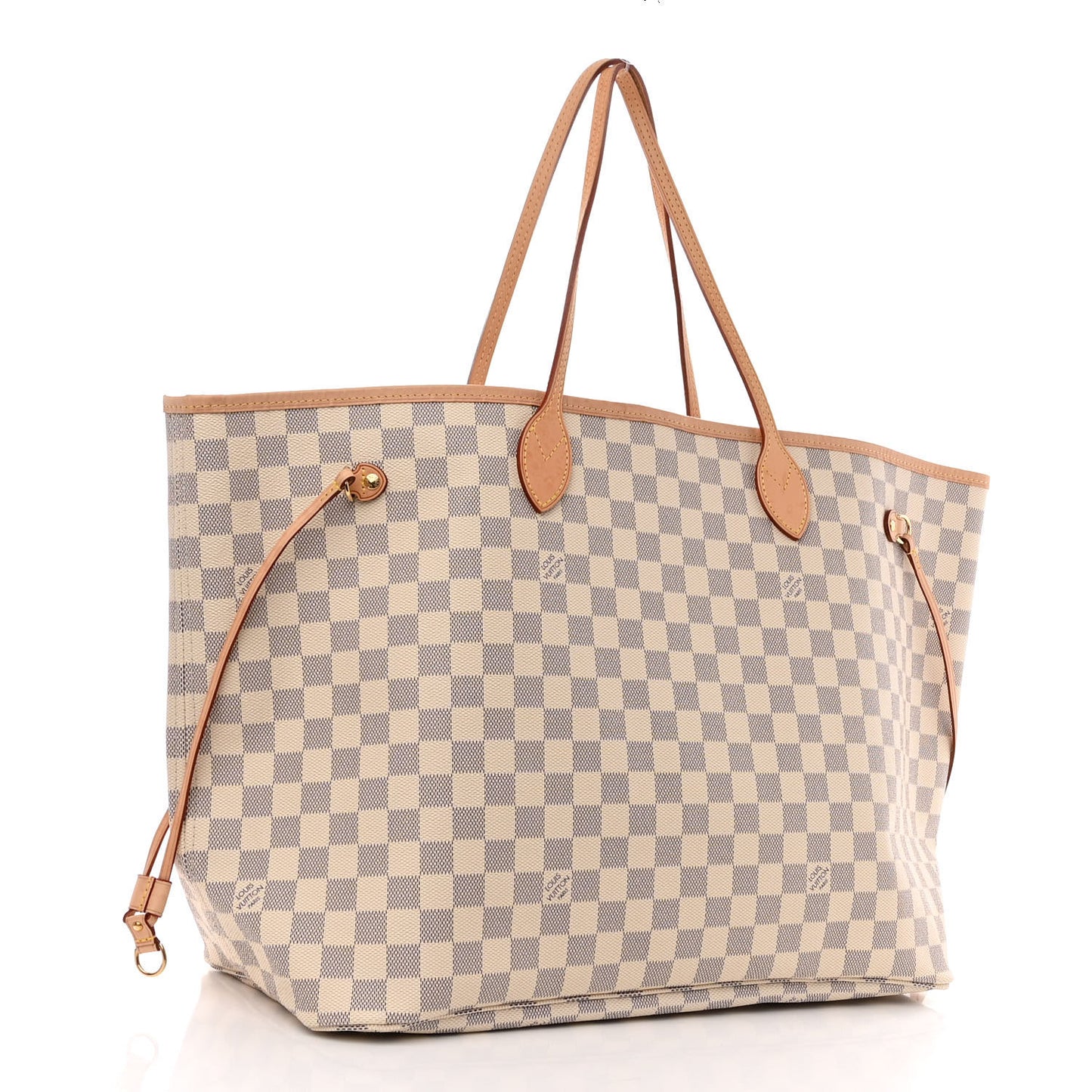 Damier Azur Neo Neverfull GM Rose Ballerine