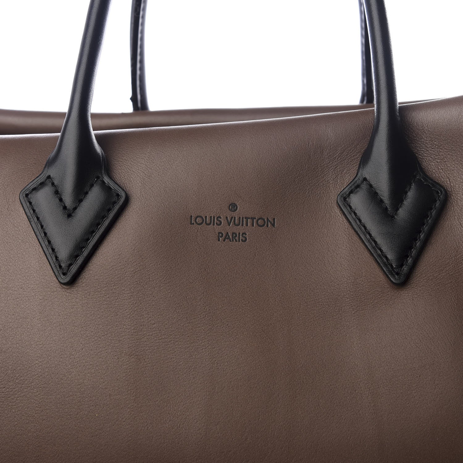 Louis Vuitton Cuir Orfevre Veau Cachemire Tote W GM Gris 8 of 16