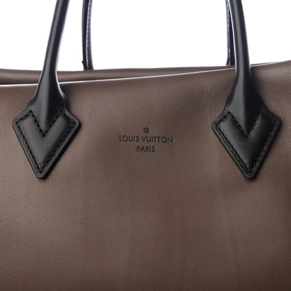Louis Vuitton Cuir Orfevre Veau Cachemire Tote W GM Gris 8 of 16