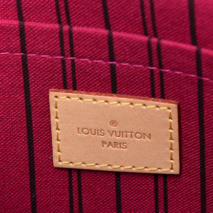 Louis Vuitton Monogram Neverfull MM GM Pochette Pivoine 6 of 14