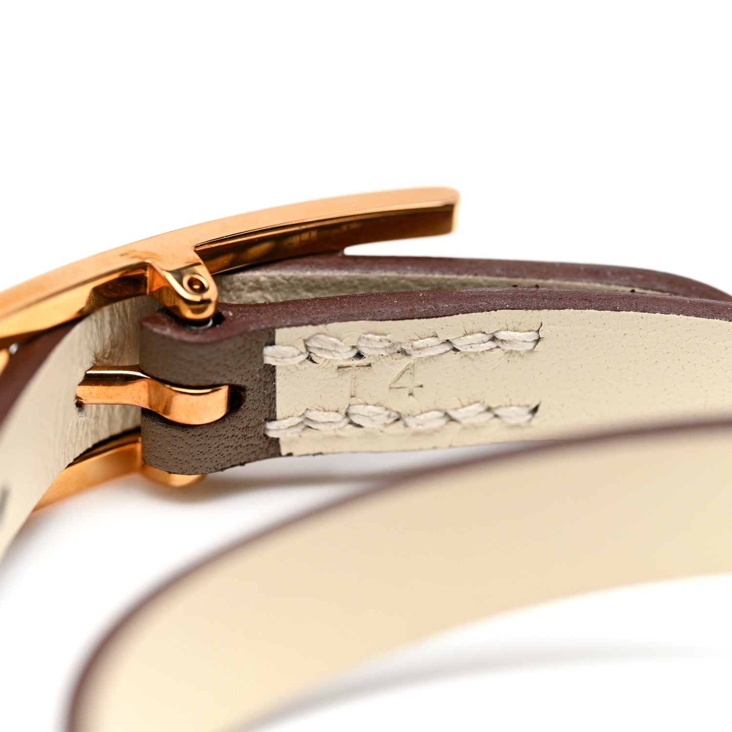 Hermes Swift Behapi Double Tour Bracelet T4 Etoupe Nata 5 of 5