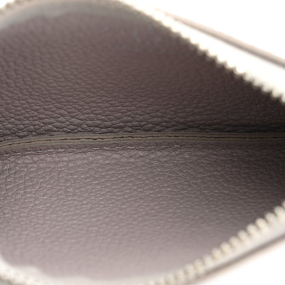 Louis Vuitton Empreinte Monogram Giant Key Pouch Brume Gray White Quartz 5 of 7