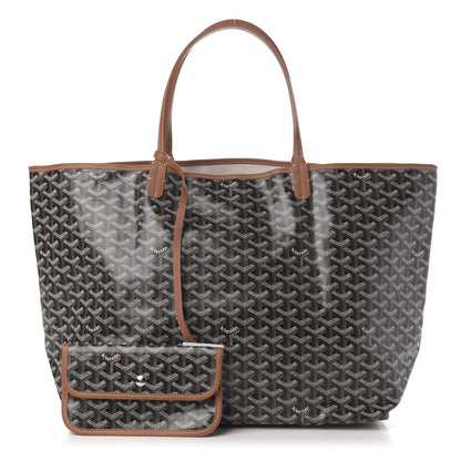 Goyard Goyardine Saint Louis GM Black Gold 1 of 10