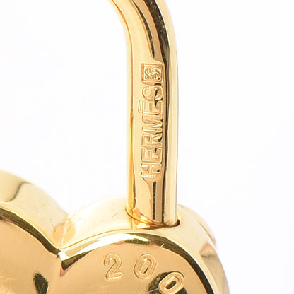 Hermes Annee De La Fantaisie Heart Cadena Lock Gold 4 of 7