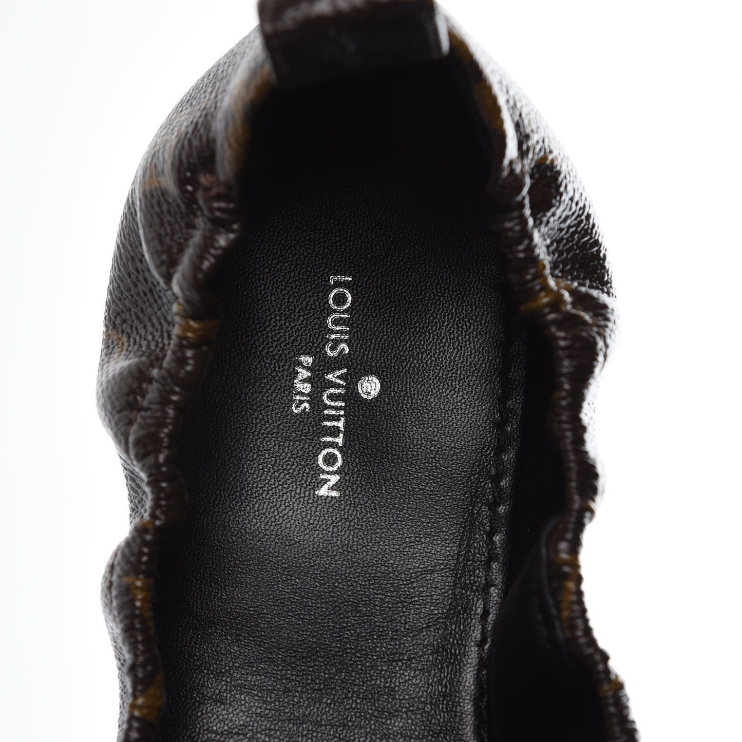 Monogram Flirty Ballerina Flats 36 Black