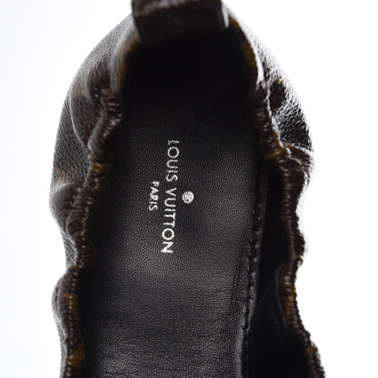 Louis Vuitton Monogram Flirty Ballerina Flats 36 Black 7 of 7