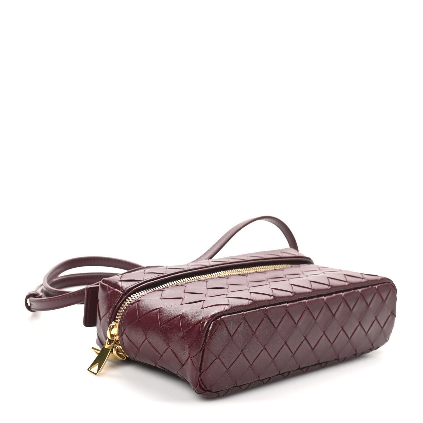 Nappa Intrecciato Bang Bang Vanity Case Barolo