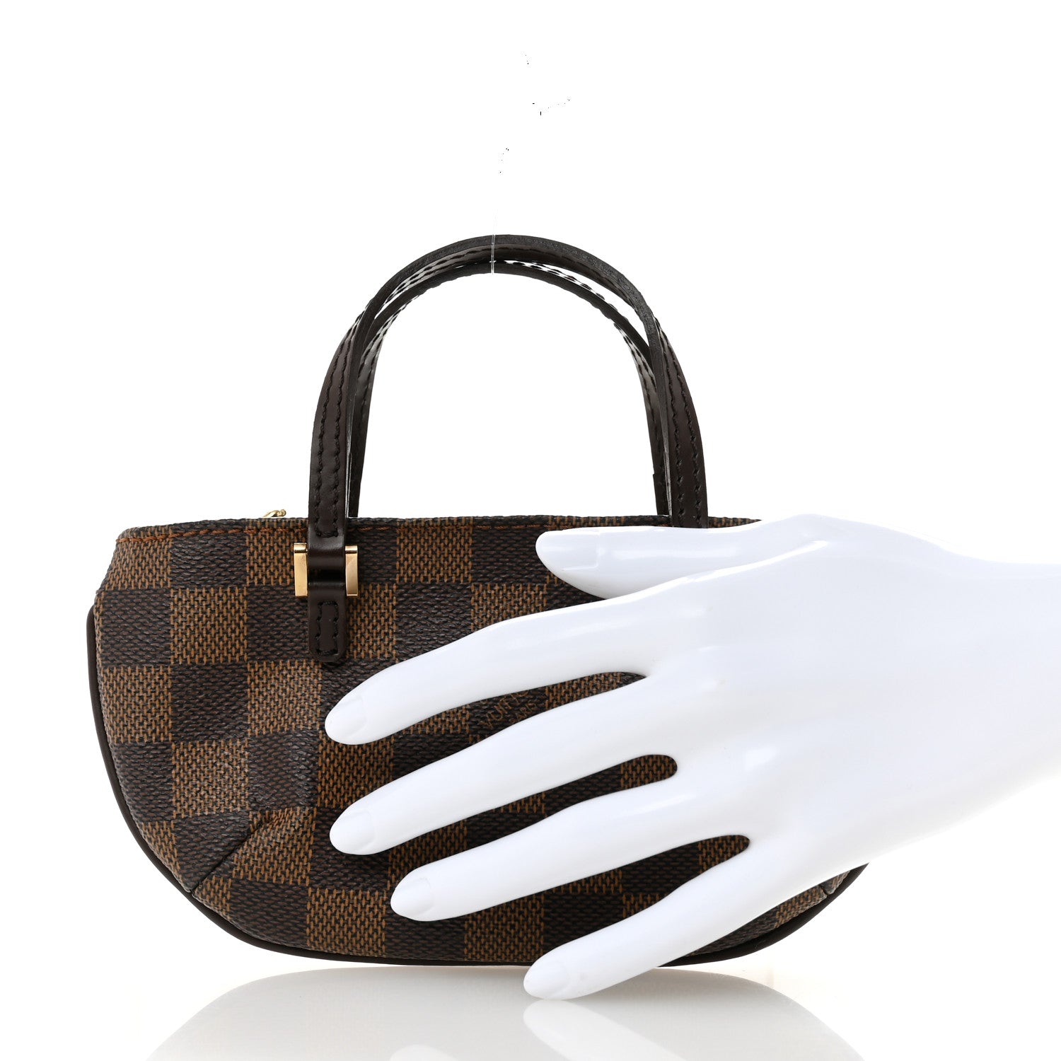 Louis Vuitton Damier Ebene Manosque GM Pochette 2 of 11