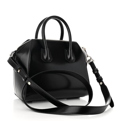 Givenchy Shiny Lord Calfskin Mini Antigona Black 3 of 9