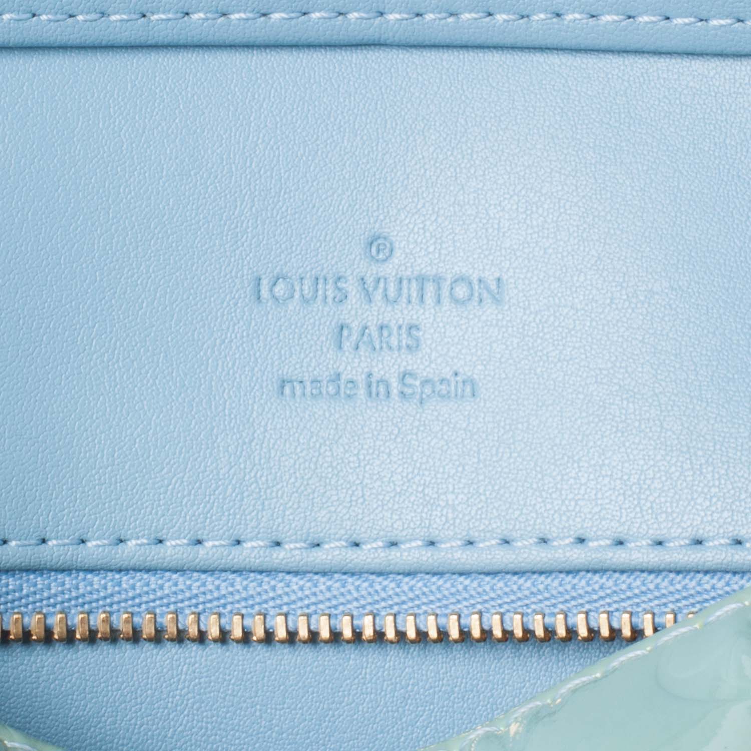 Louis Vuitton Vernis Houston Baby Blue 8 of 9