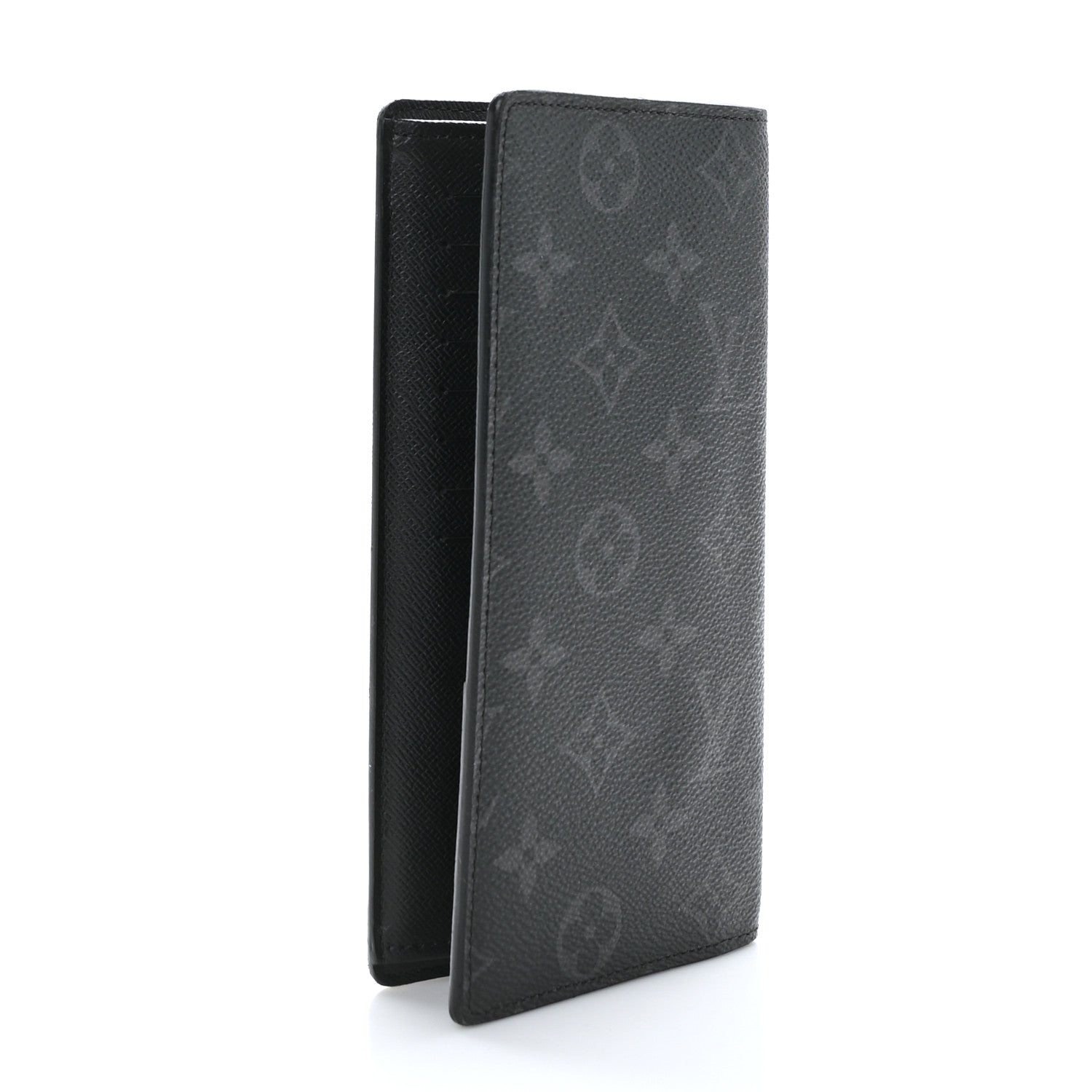 Louis Vuitton Monogram Eclipse Brazza Wallet 3 of 9