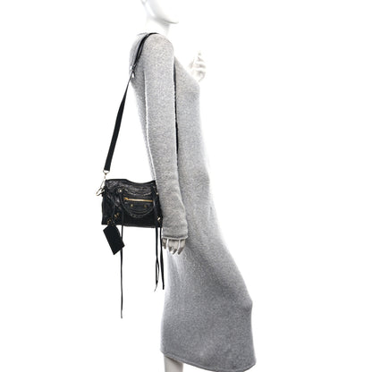 Balenciaga Agneau Classic Gold Hardware Mini City Black 2 of 12