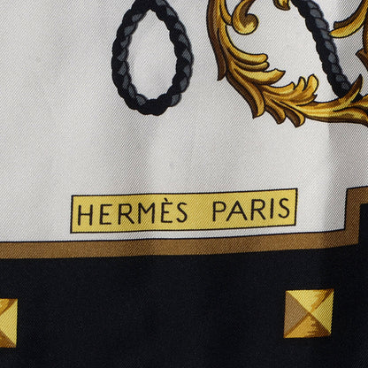 Hermes Silk Keys Les Cles Scarf 90 3 of 4
