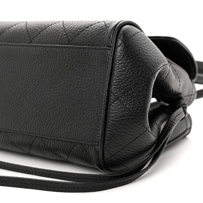 Chanel Grained Calfskin Urban Essentials Small Shopping Bag Black 10 of 10