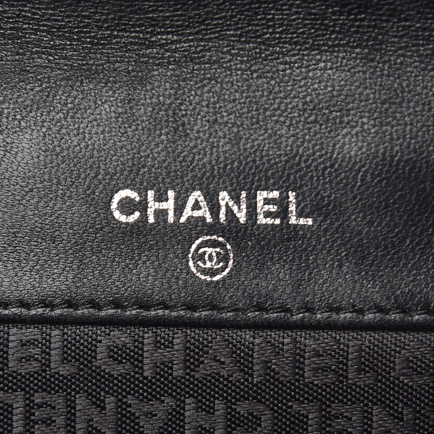 Chanel Lambskin Precious Symbols French Wallet Black 6 of 10