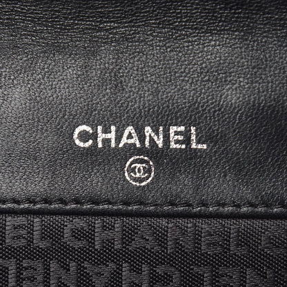 Chanel Lambskin Precious Symbols French Wallet Black 6 of 10
