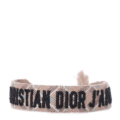 Christian Dior Woven Cotton J'Adior Friendship Bracelet 1 of 3