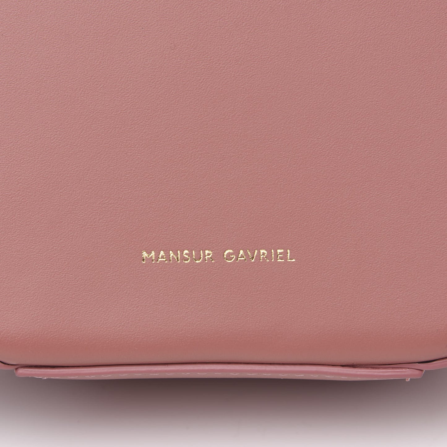 Calfskin Circle Crossbody Blush