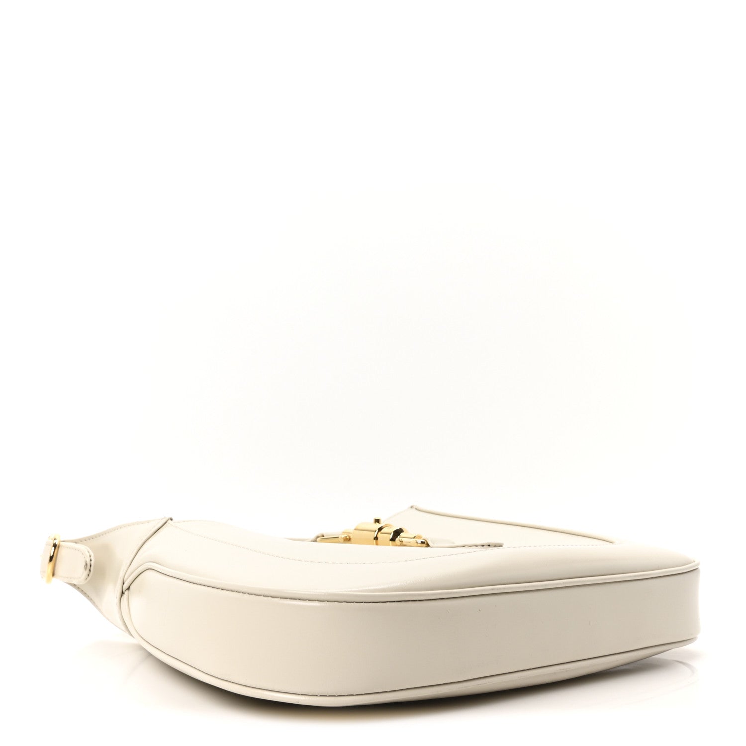 Gucci Boarded Dyana Lux Calfskin Small Jackie 1961 Hobo Mystic White 4 of 10