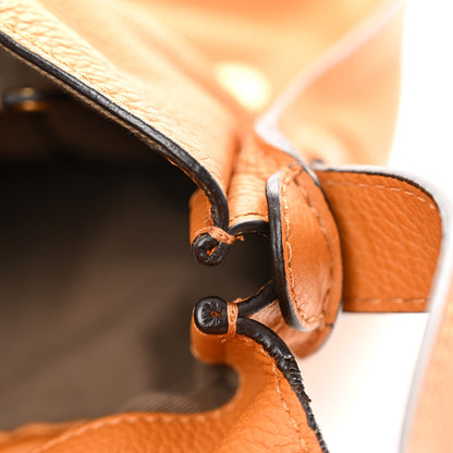 Chloe Calfskin Medium Marcie Satchel Tan 10 of 10