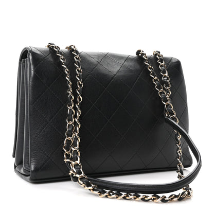 Chanel Calfskin Stitched Large Flap Black 3 of 10