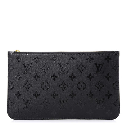 Louis Vuitton X UF Monogram Neverfull MM GM Pochette Black 1 of 7