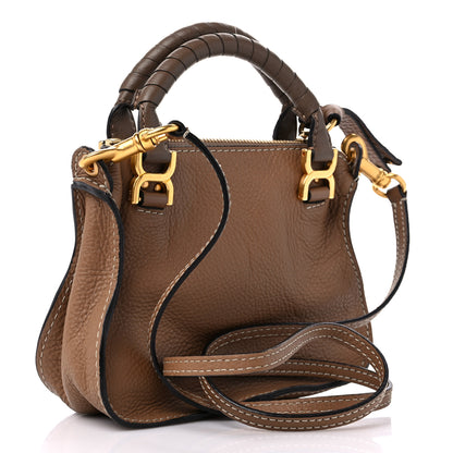 Chloe Calfskin Mini Marcie Satchel Nut 3 of 9