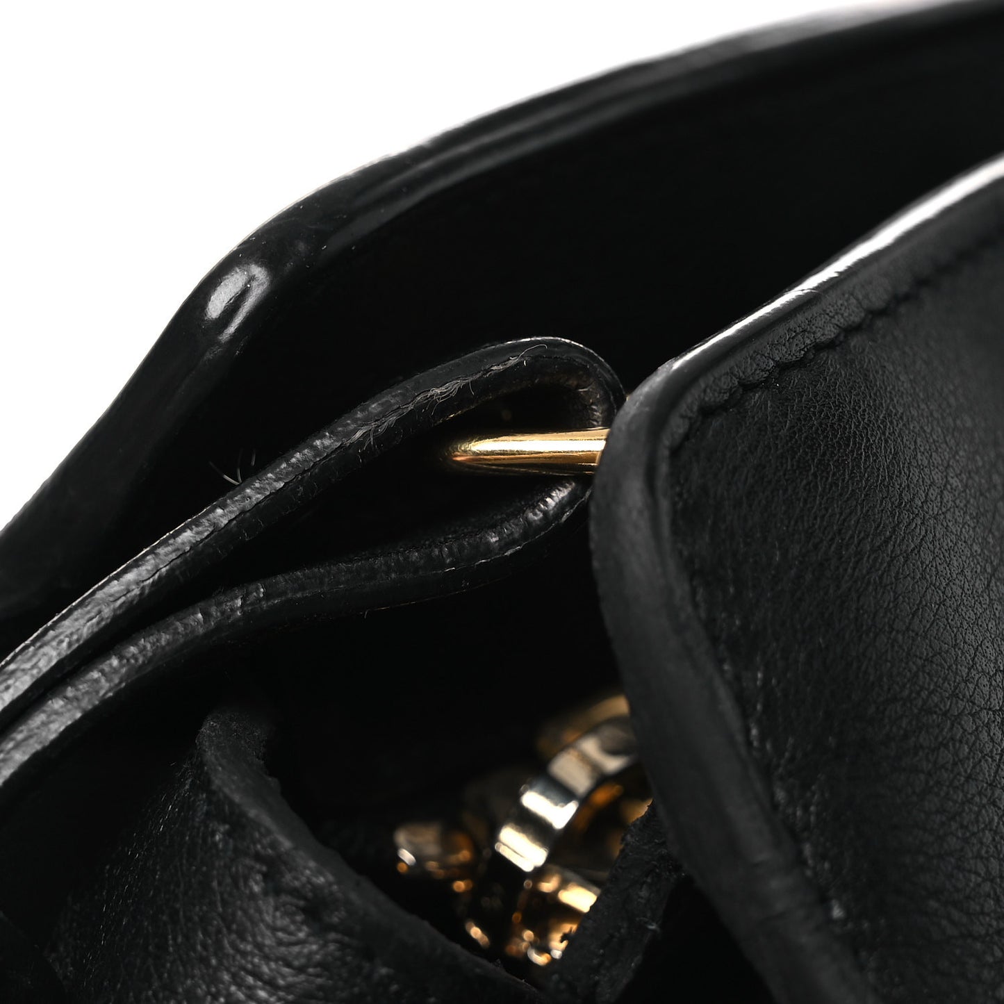 Calfskin Small Monogram Cabas Black