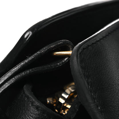 Saint Laurent Calfskin Small Monogram Cabas Black 12 of 15