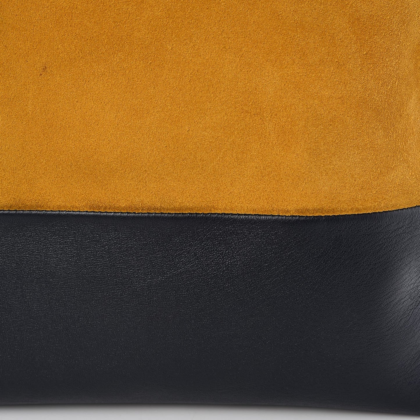 Calfskin Suede All Soft Shoulder Bag Amber